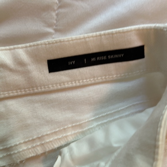 NWT- BUFFALO HI-RISE SKINNY JEANS. WHITE. Wms size 29 - Picture 8 of 12